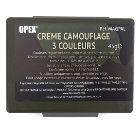 Palette di crema mimetica 3 colori - Patrol Equipement