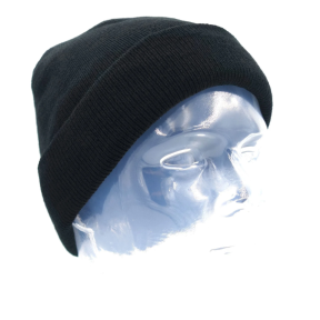Bonnet militaire maille Thinsulate noir - Patrol
