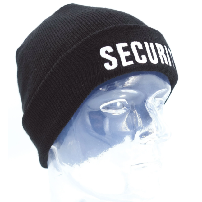 Bonnet maille Thinsulate brodé Sécurite noir - Patrol Bonnet maille Thinsulate brodé Sécurite noir - Patrol