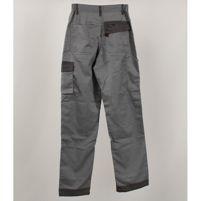 Arbeitshose D-MACH - grau/orange - Delta Plus - ordentlicher Zustand - Gr.S - Gebraucht