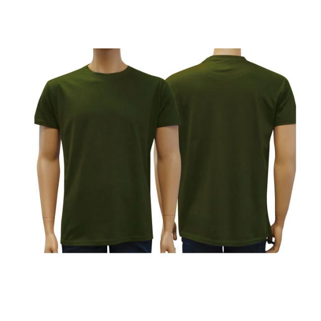 Militair korte mouw katoenen T-shirt groen - Patrol