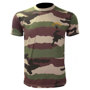 Militair katoenen T-shirt camo CE geborduurd Para - Patrol