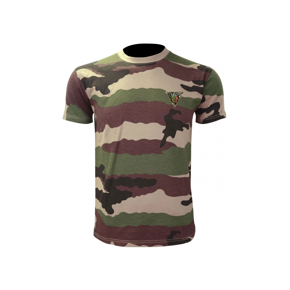 T-Shirt Militaire Classique Pour Homme États-Unis Armée Operation Camo