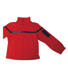 Chaqueta polar roja de seguridad contra incendios - Patrol Equipement