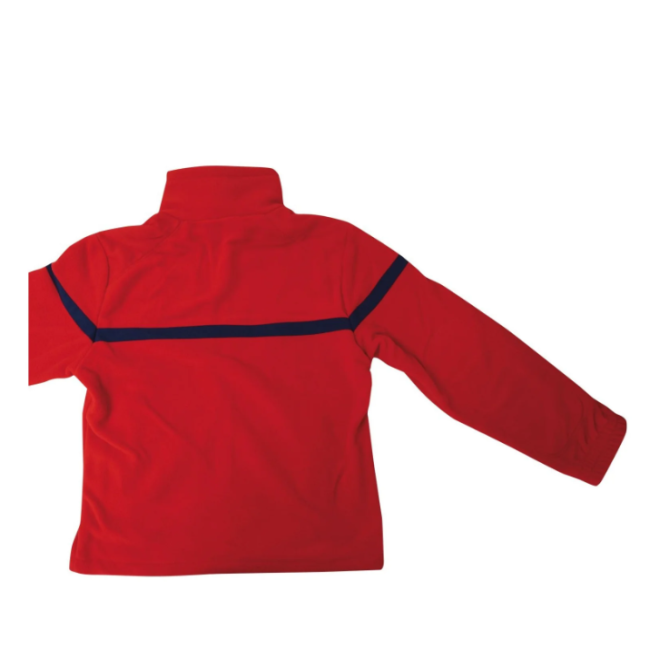 Blouson polaire rouge sécurité incendie - Patrol