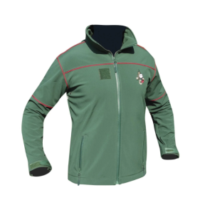 Blouson softshell 3 couches brodé Légion vert - Patrol