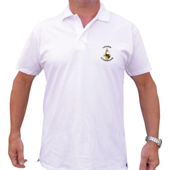 Polo białe z krótkimi rękawami Legion - Patrol