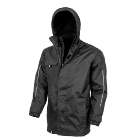 Herren 3-in-1 Softshell-Jacke schwarz - Result