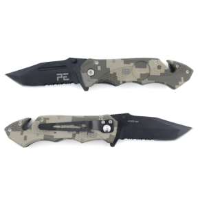 Survival Mes camouflage met holster - Patrol