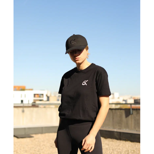 T-shirt noir inscription nouveau logo - GK Pro