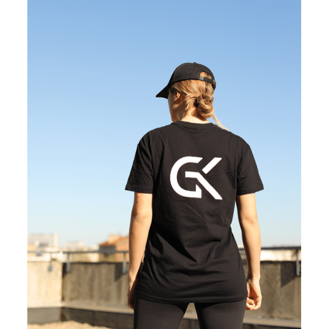T-shirt czarny napis nowe logo - GK Pro