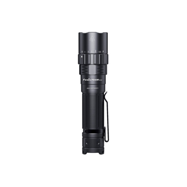 Lampe à commutation rotative PD40R V3.0 noir 3000 lumens - Fenix
