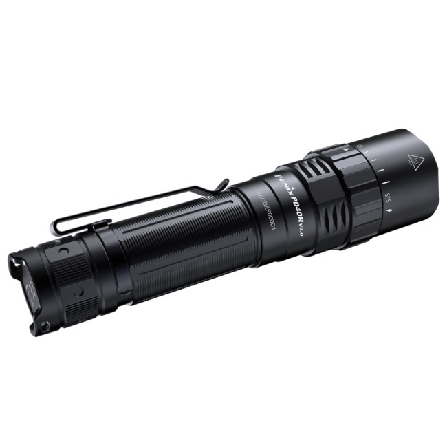 Lampe à commutation rotative PD40R V3.0 noir 3000 lumens - Fenix