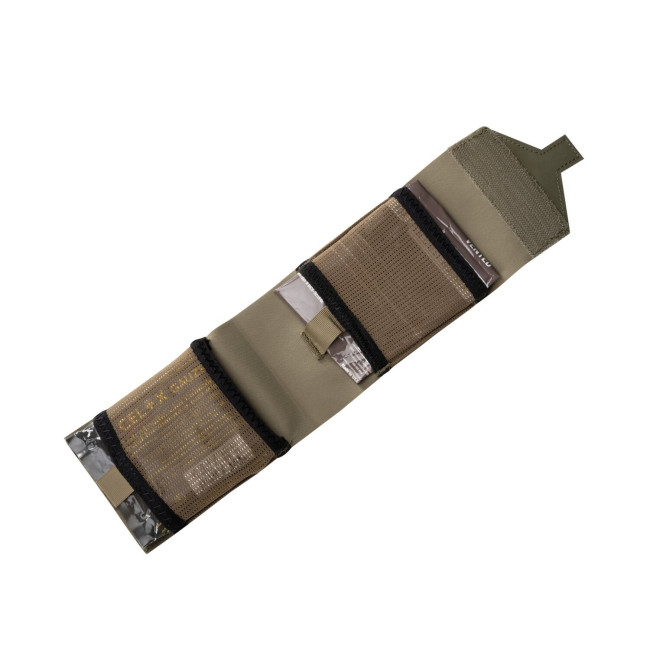 Flache Erste-Hilfe-Tasche aus Cordura in Adaptive Green - Helikon