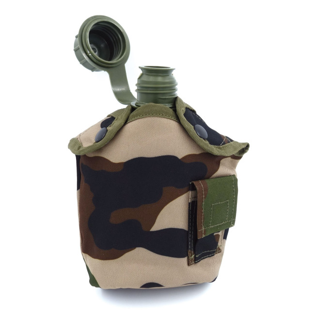 Gourde origine USA avec housse camo CE- Patrol Equipement