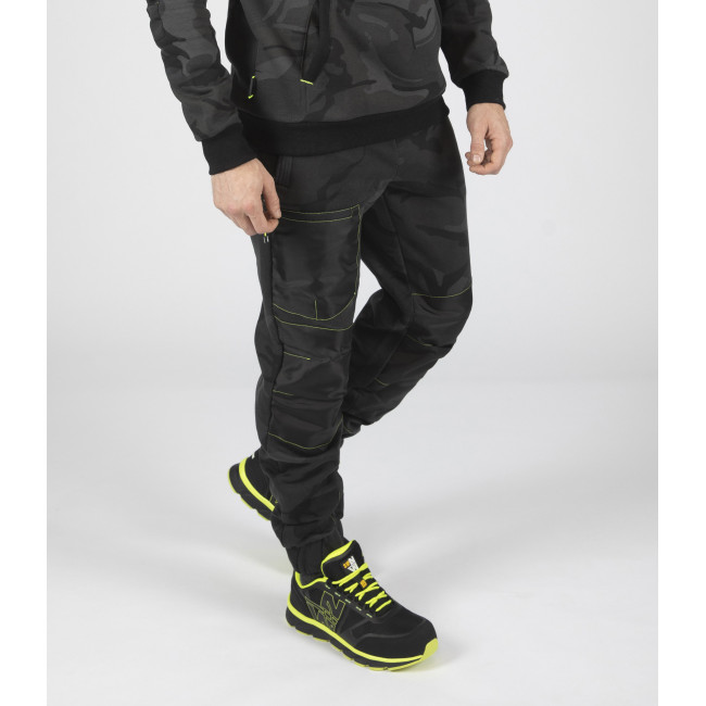 Werkbroek Amy camo grijs - North Ways