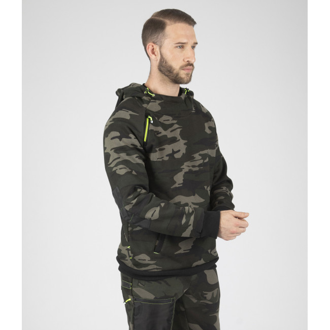 SWEAT A CAPUCHE ALCA WOODLAND - North Ways
