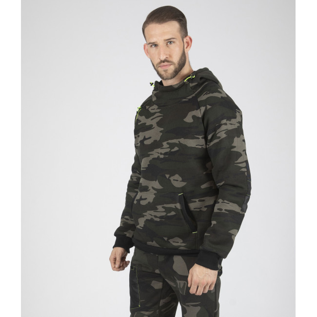 SWEAT A CAPUCHE ALCA WOODLAND - North Ways