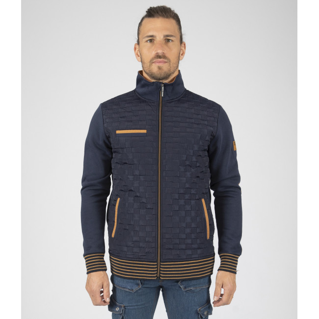 Gilet de travail Andreu marine et camel - North Ways