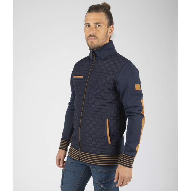 Gilet de travail Andreu marine et camel - North Ways