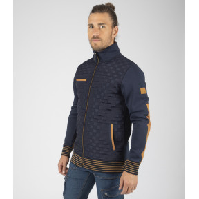 Gilet de travail Andreu marine et camel - North Ways