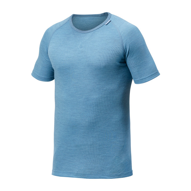 T-shirt korte mouwen LITE Nordic Blue - Woolpower