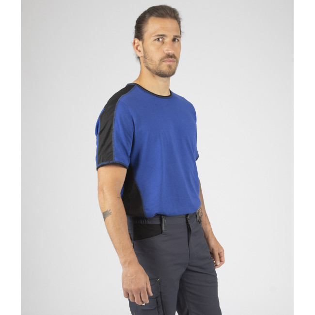 T-shirt met korte mouwen voor heren Andy blauw - North Ways