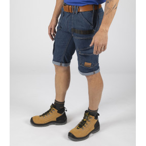 Arbeits-Bermudashorts mit vielen Taschen aus Jeans Bolt - North Ways