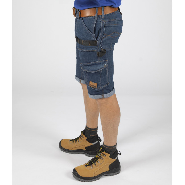 Arbeits-Bermudashorts mit vielen Taschen aus Jeans Bolt - North Ways