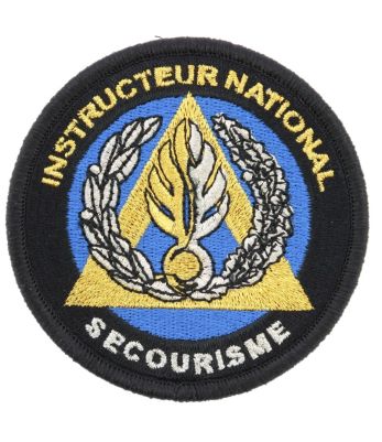 Derouleur porte badge tour de cou Gendarmerie - AMG Pro