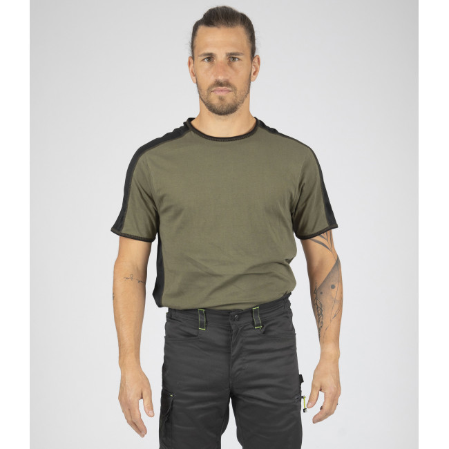 Tee-shirt à manches courtes pour homme Andy kaki - North Ways
