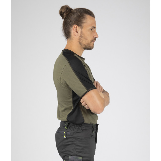 Tee-shirt à manches courtes pour homme Andy kaki - North Ways