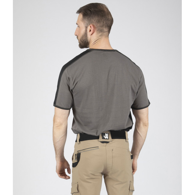 Tee-shirt à manches courtes pour homme Andy gris - North Ways