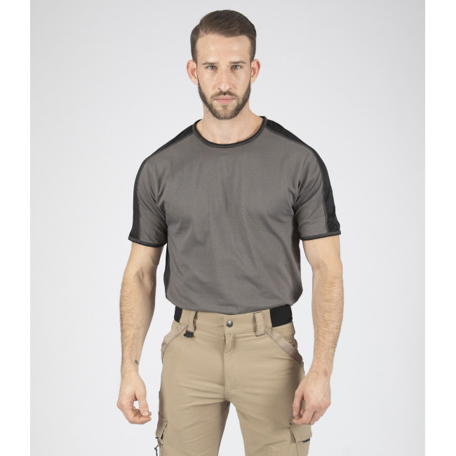 Tee-shirt à manches courtes pour homme Andy gris - North Ways