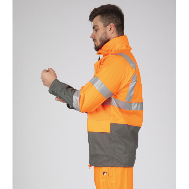 VESTE HV DE TRAVAIL BANDIT ORANGE FLUO - Nine Worths