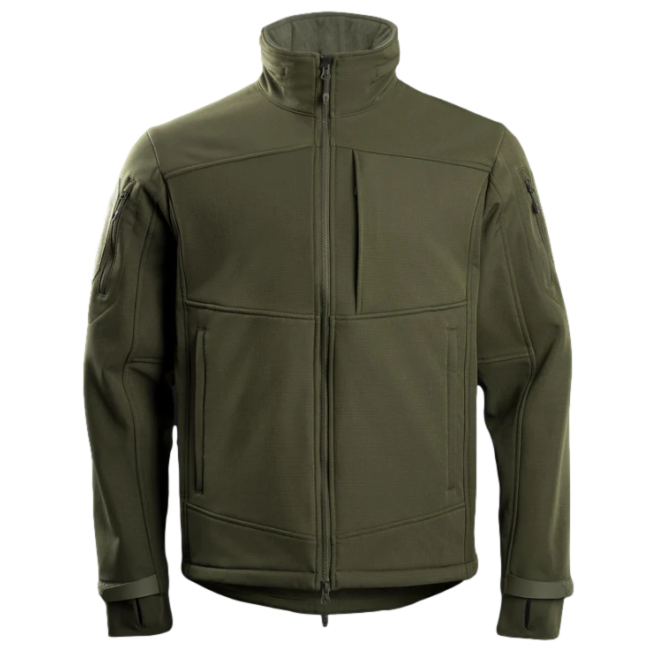 Taktische Softshell-Jacke STOIRM olivgrün - Highlander