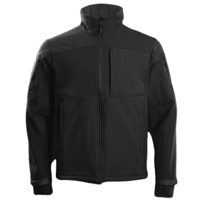 Taktyczna kurtka softshell STOIRM czarna - Highlander