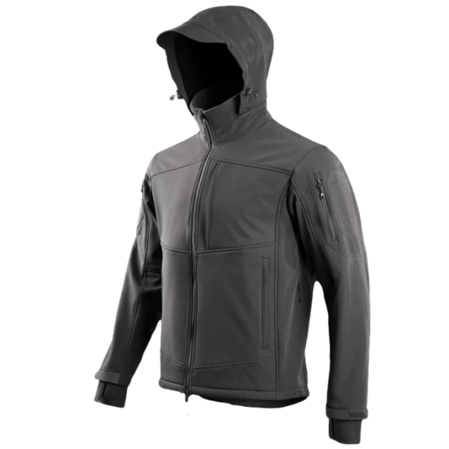 Veste softshell tactique STOIRM gris - Highlander