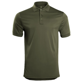 Tactische polo STOIRM 100% polyester groen OD - Highlander