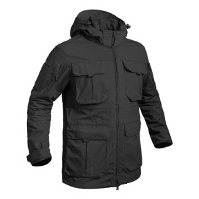 Veste longue de combat Fighter noir - A10 Equipment