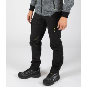 PANTALON DE TRAVAIL EDWARD NOIR - NORTH WAYS