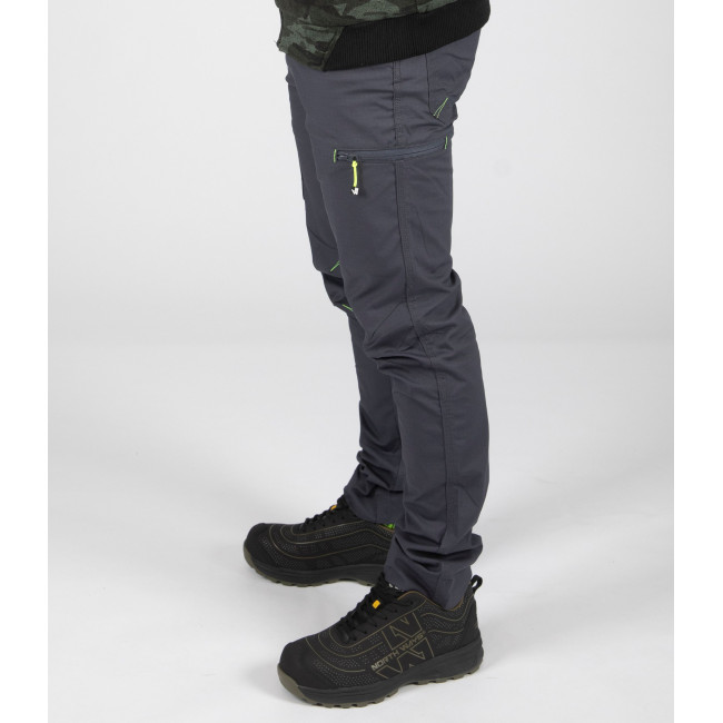 PANTALON DE TRAVAIL EDWARD GRIS - Nine Worths by North Ways