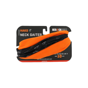 Fleece-Halswärmer Hako orange/schwarz - Herock
