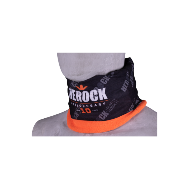 Tour de cou polaire Hako orange/noir - Herock