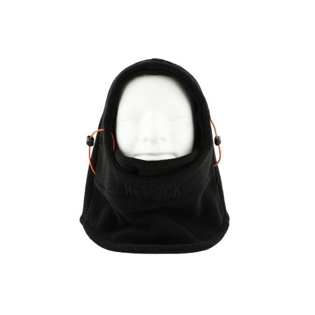 Fleece nekwarmer Jani zwart - Herock
