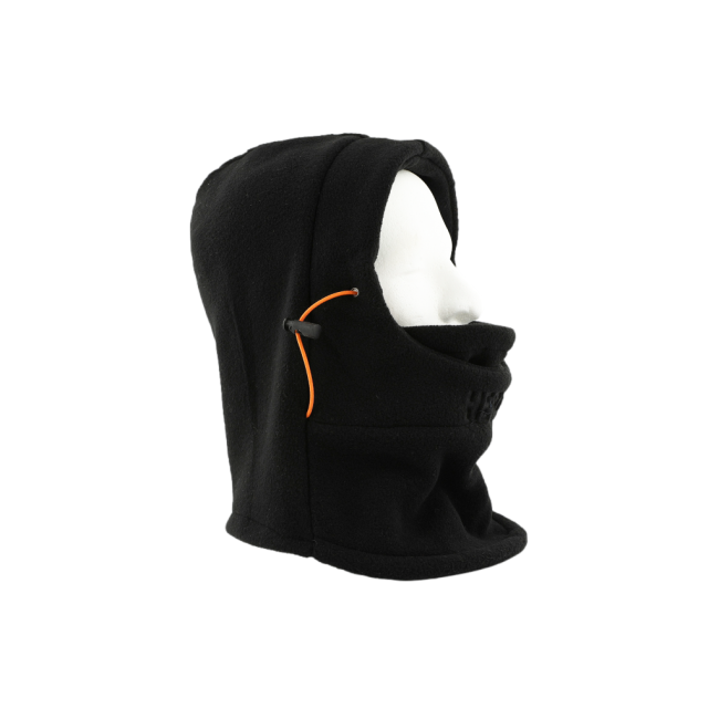 Fleece nekwarmer Jani zwart - Herock