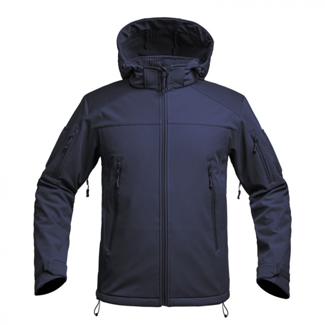 V2 Softshell-Jacke Fighter marineblau - A10 Equipment