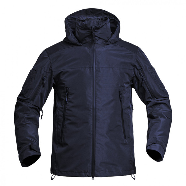 Parka Hardshell Fighter bleu marine - A10 Equipment