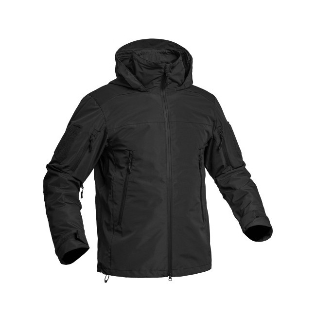 Parka Hardshell Fighter czarna - A10 Equipment