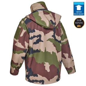 Kurtka Softshell Camo CE z zamkami wodoszczelnymi - Patrol Equipement